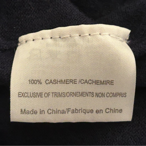 Tory Burch Cashmere Sweater with Gold Button Detail - Picture 5 of 7